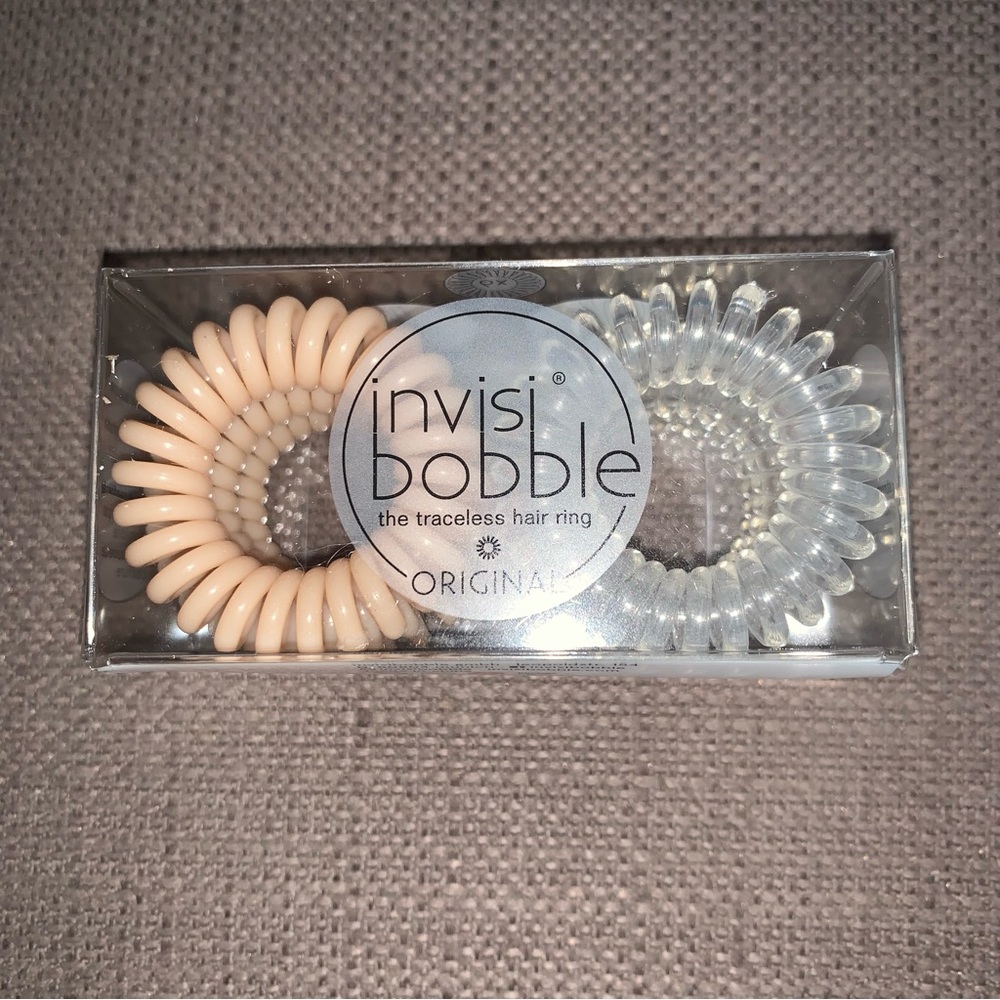 NIB Invisi Bobble Hair Rings - Picture 2 of 3